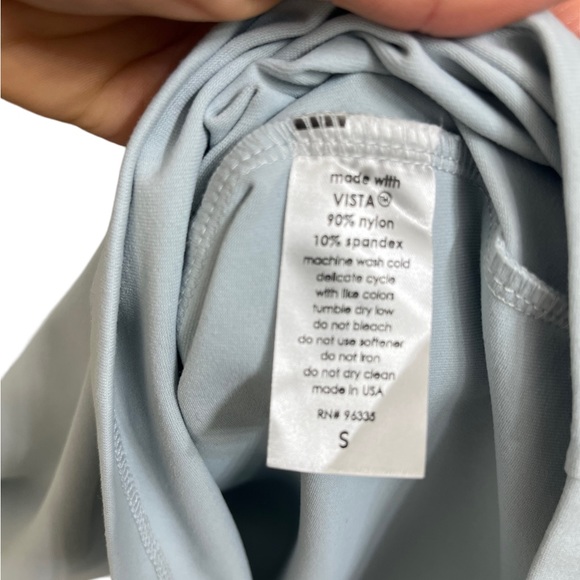 Susana Monaco V Neck Dress in Light Blue new without tags Size Small - Picture 4 of 7